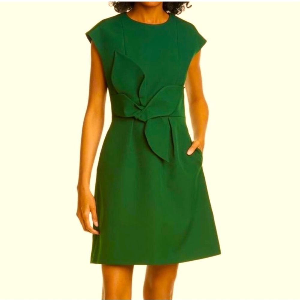 Ted Baker dress with bow at waist, Size 3